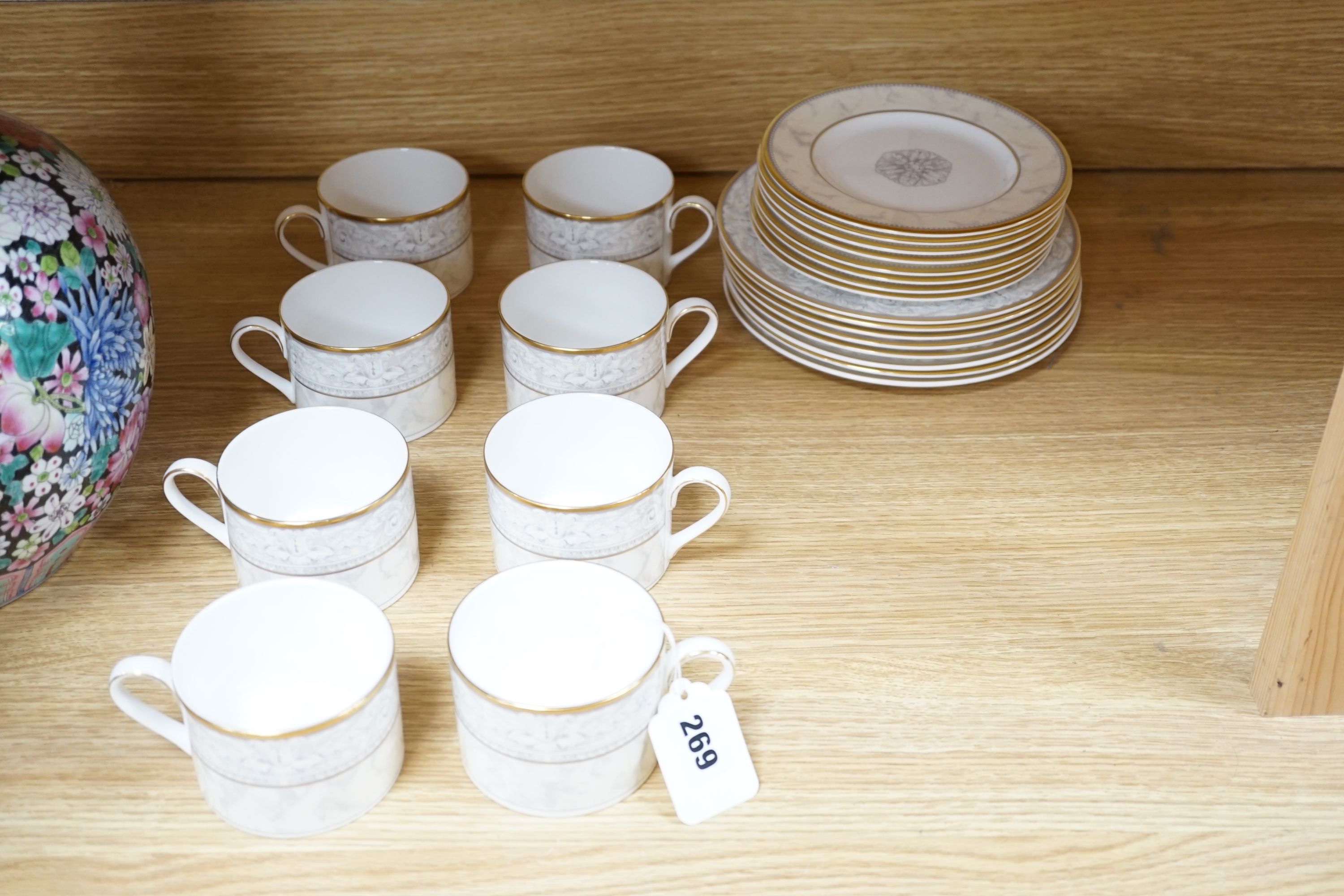 A Royal Doulton Naples pattern tea service